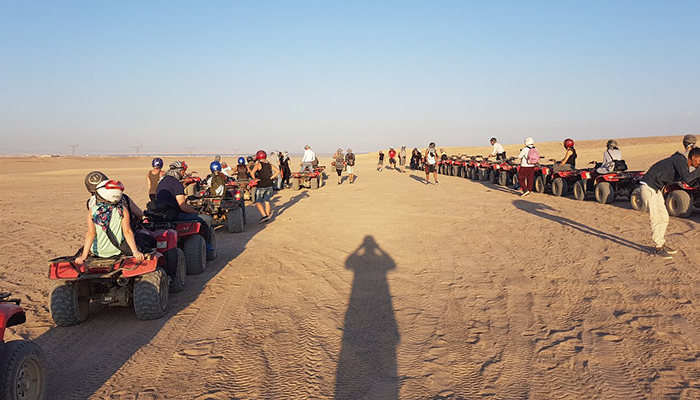 Morning Quad Bike Desert Safari